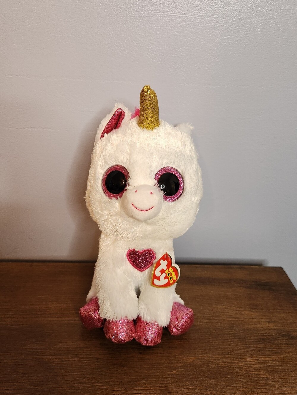 TY Beanie Boos Cherie The Unicorn 2018 10in Tall